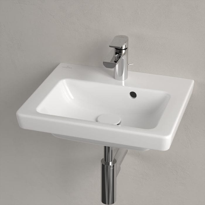 Villeroy & Boch Cloakroom Basin Villeroy & Boch Subway 2.0 450mm Cloakroom Basin with Overflow in White Alpin