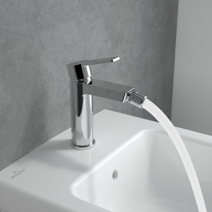Villeroy & Boch Bidet Tap Villeroy & Boch Architectura Single Lever Tall Bidet Mixer Tap in Chrome