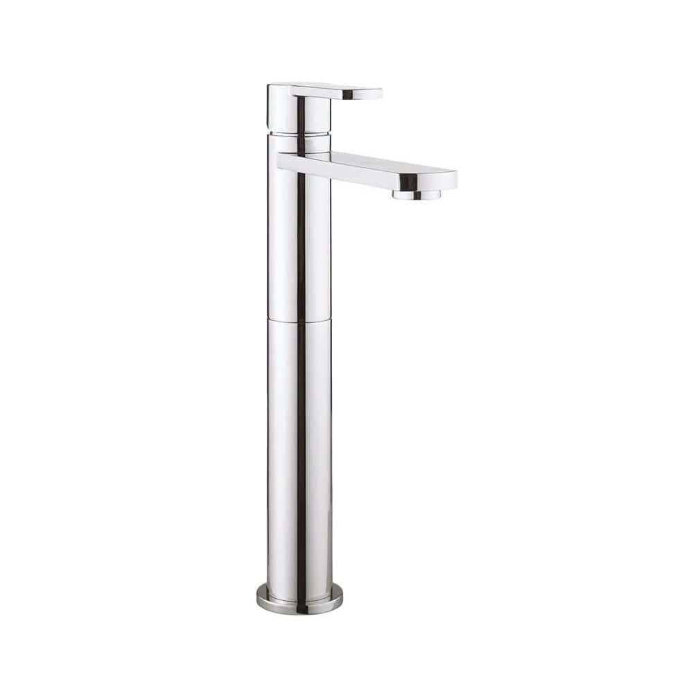 Crosswater Mono Basin Tap Chrome Crosswater Wisp Tall Mono Basin Mixer Tap