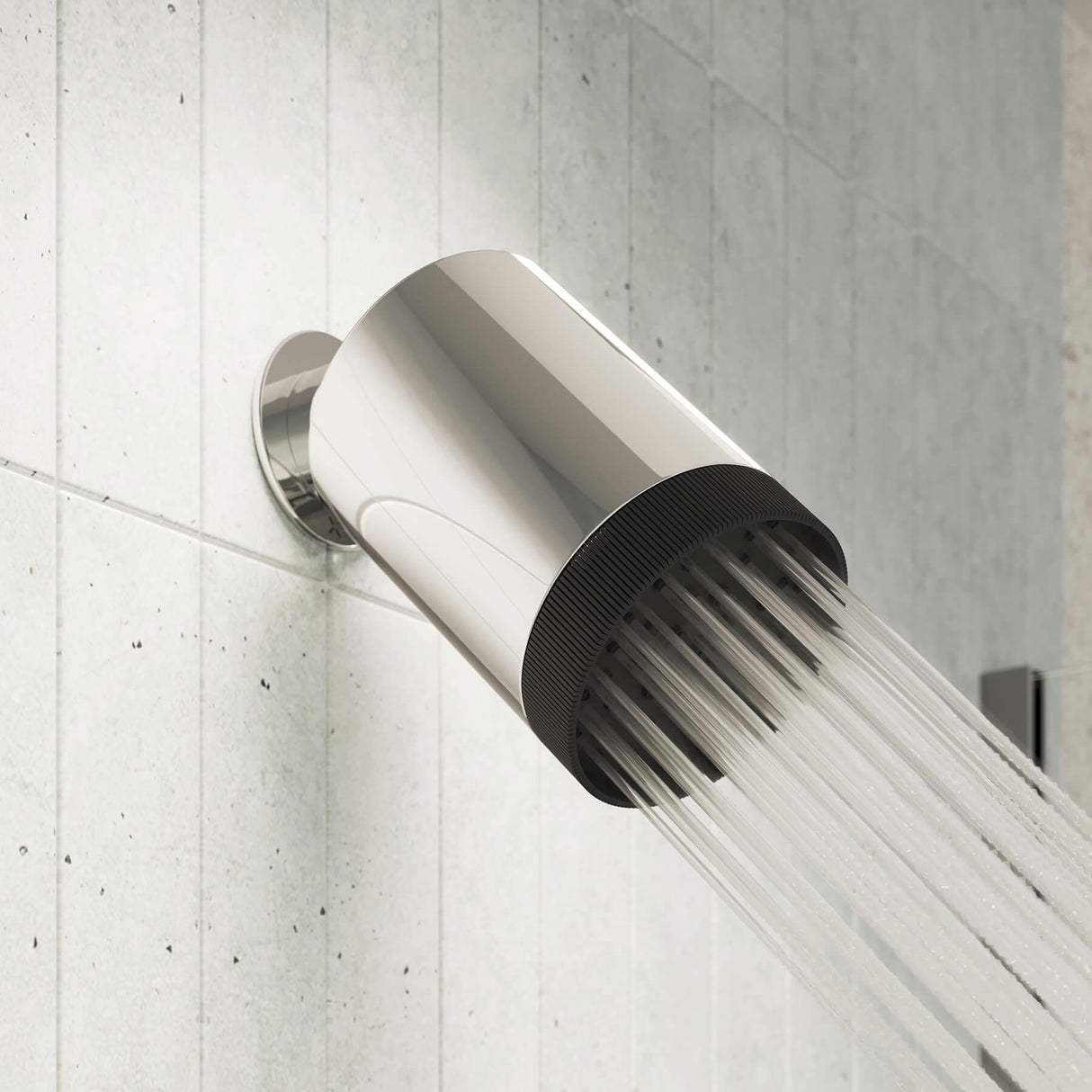 Crosswater Fixed Shower Head Chrome Crosswater Revive Multi Flow Shower Head