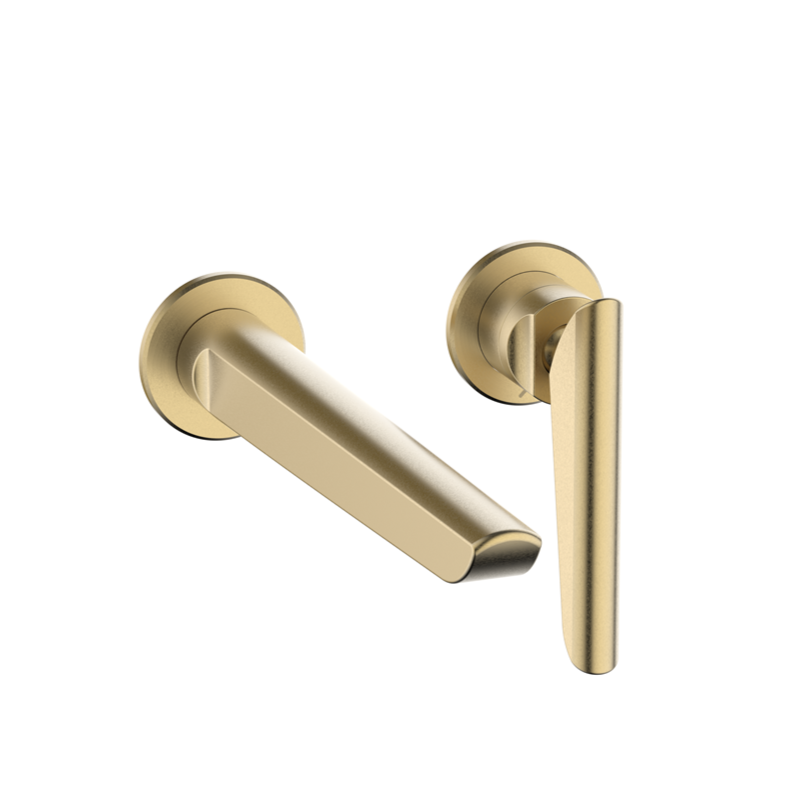 Crosswater Foile 2 Hole Wall Mounted Basin Mixer Tap