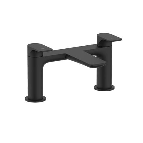 Crosswater Bath Mixer Matt Black Crosswater Fuse Bath Filler Tap