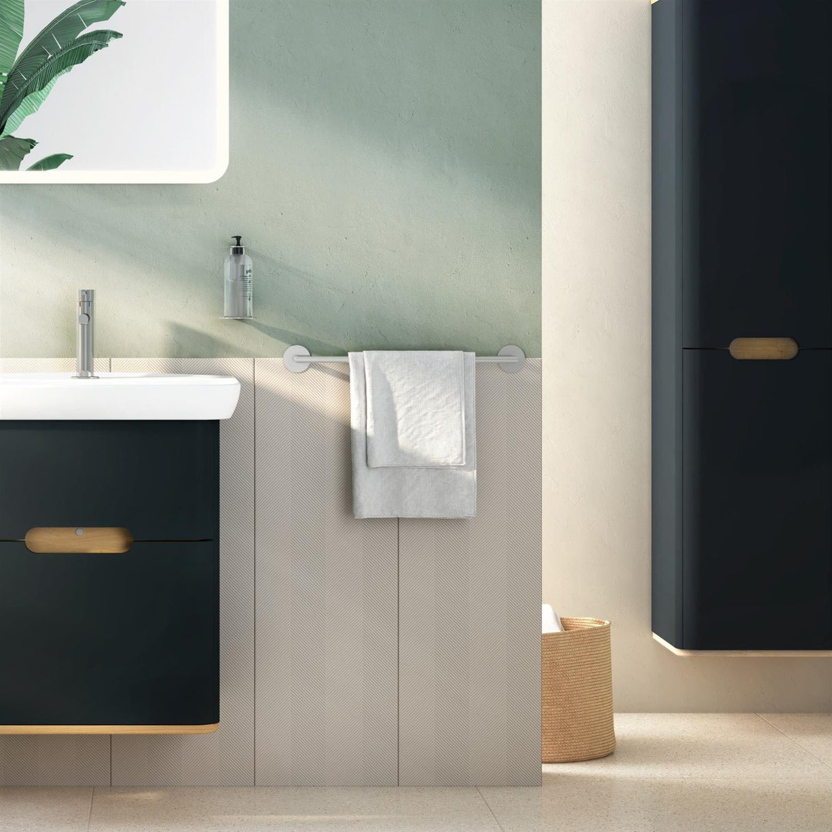 VitrA Towel Rails and Rings VitrA Origin 450mm Towel Rail