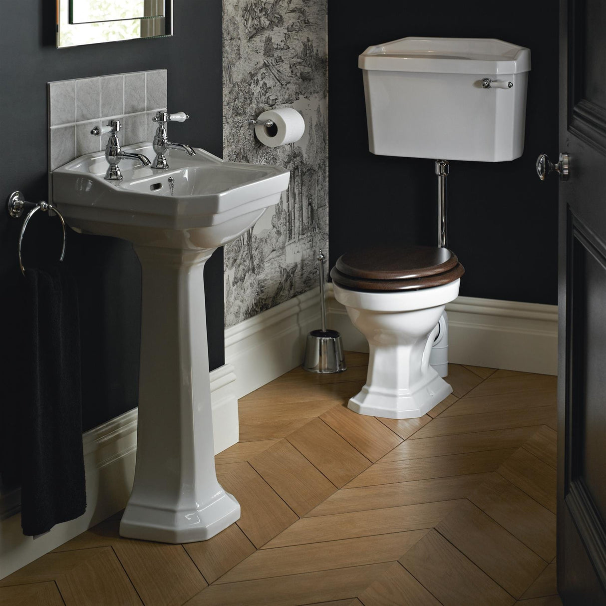 Heritage Pedestal Basin Heritage Granley Cloakroom Basin with Pedestal