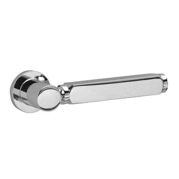 Heritage Flush Plate Deco - Chrome Heritage Cistern Lever