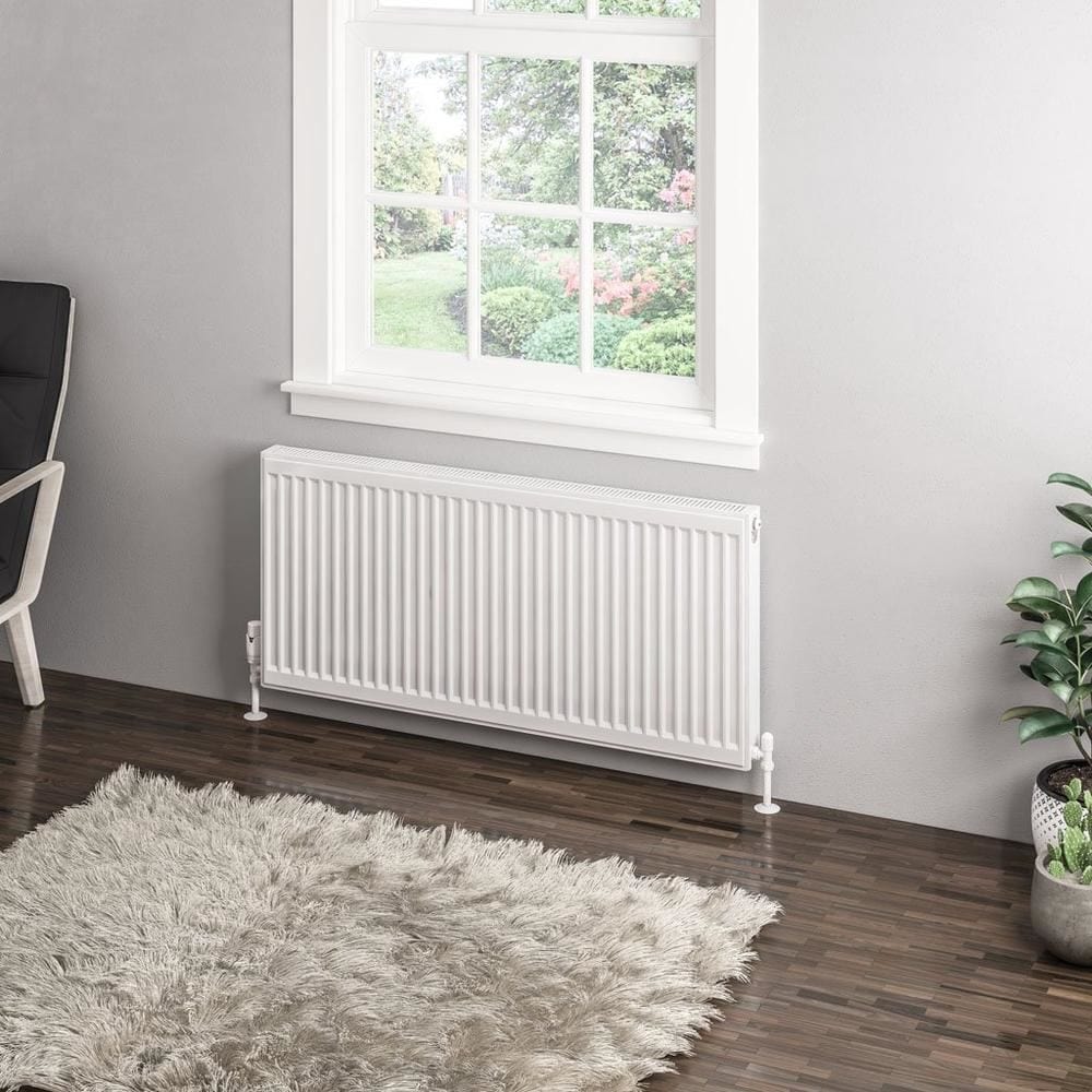 Aquarius Type 11 500 x 1100mm Aquarius Type 11 Compact Panel Radiator In Gloss White