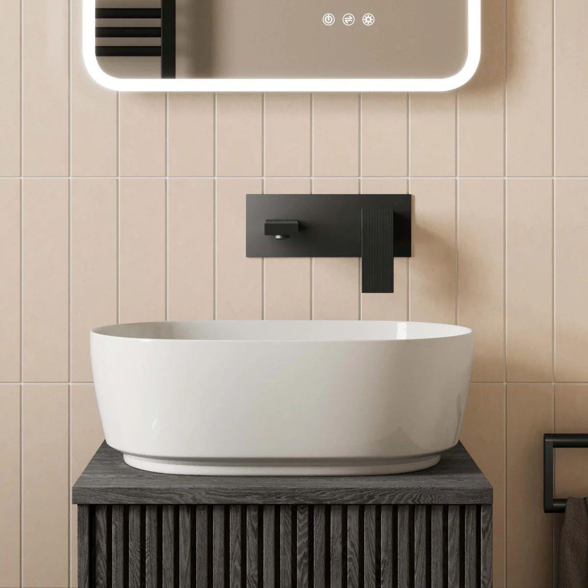 Crosswater Wall Mounted Basin Tap Crosswater Limit 2 Hole Wall Mounted Basin Mixer Tap