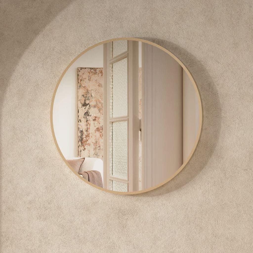 Crosswater Illuminated Mirror Crosswater Infinity Round Framed LED Illuminated Mirror