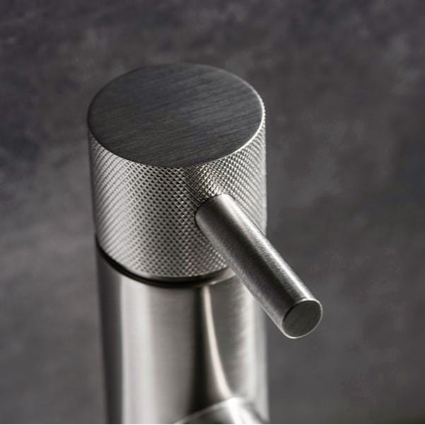 Crosswater Mono Basin Tap Crosswater MPRO Basin Mixer Tap with Knurled Handle
