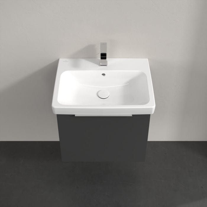 Villeroy & Boch Wall Mounted Vanity Unit Villeroy & Boch Architectura Wall Hung Vanity Unit 550mm One Drawer with Basin