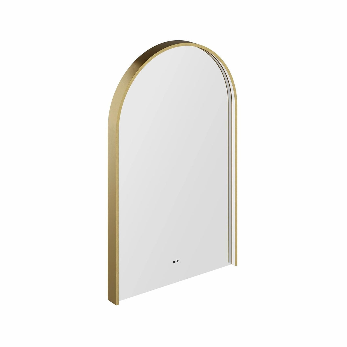 HiB Illuminated Mirror 500mm / Brushed Brass HiB Nova LED Illuminated Mirror