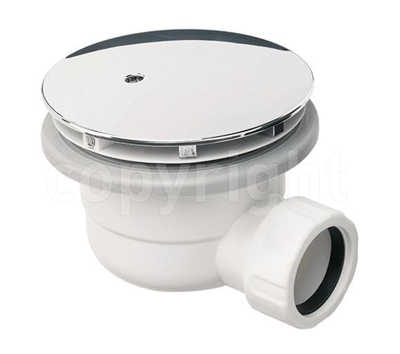 Crosswater Shower Tray Waste Chrome Crosswater Hi Flow 90mm Shower Waste
