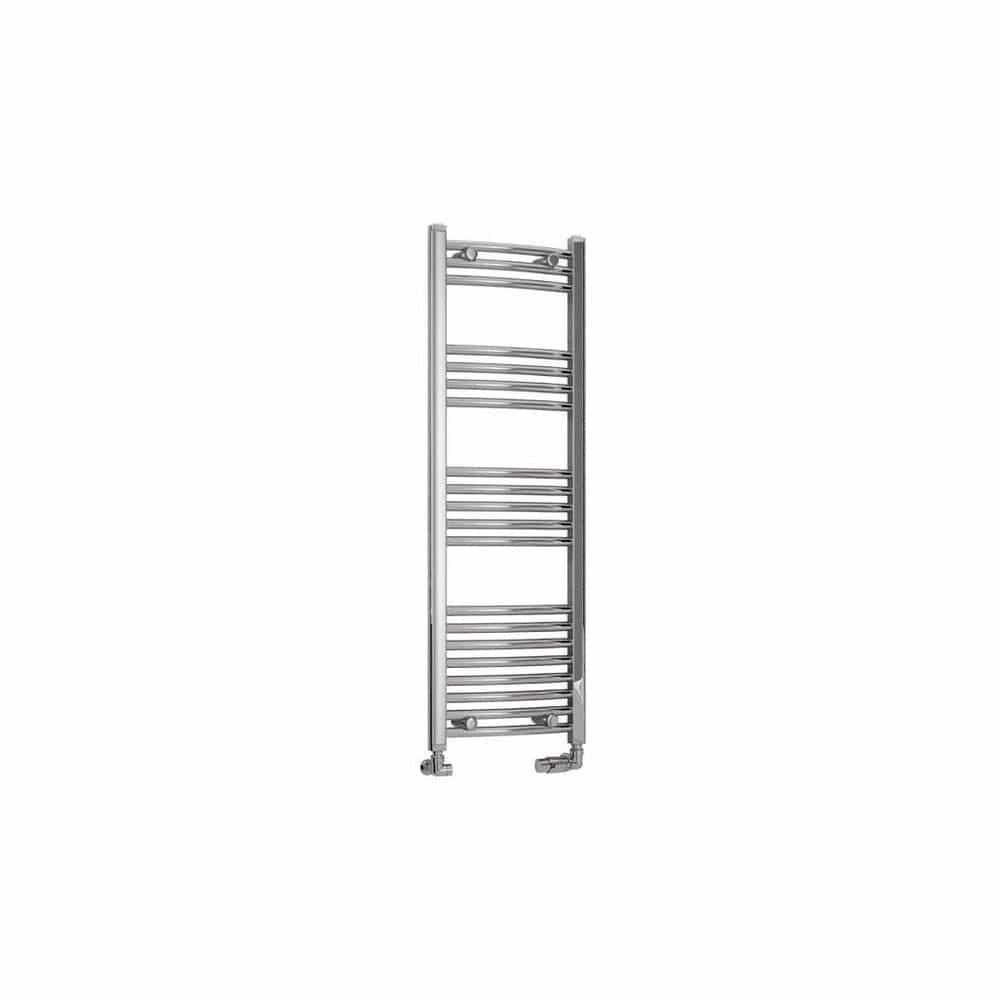 Eastbrook Wendover Curved Vertical Heated Towel Rail in Chrome