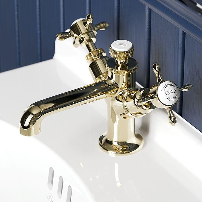 Burlington Mono Basin Tap Gold Burlington Guild Mono Basin Mixer Tap