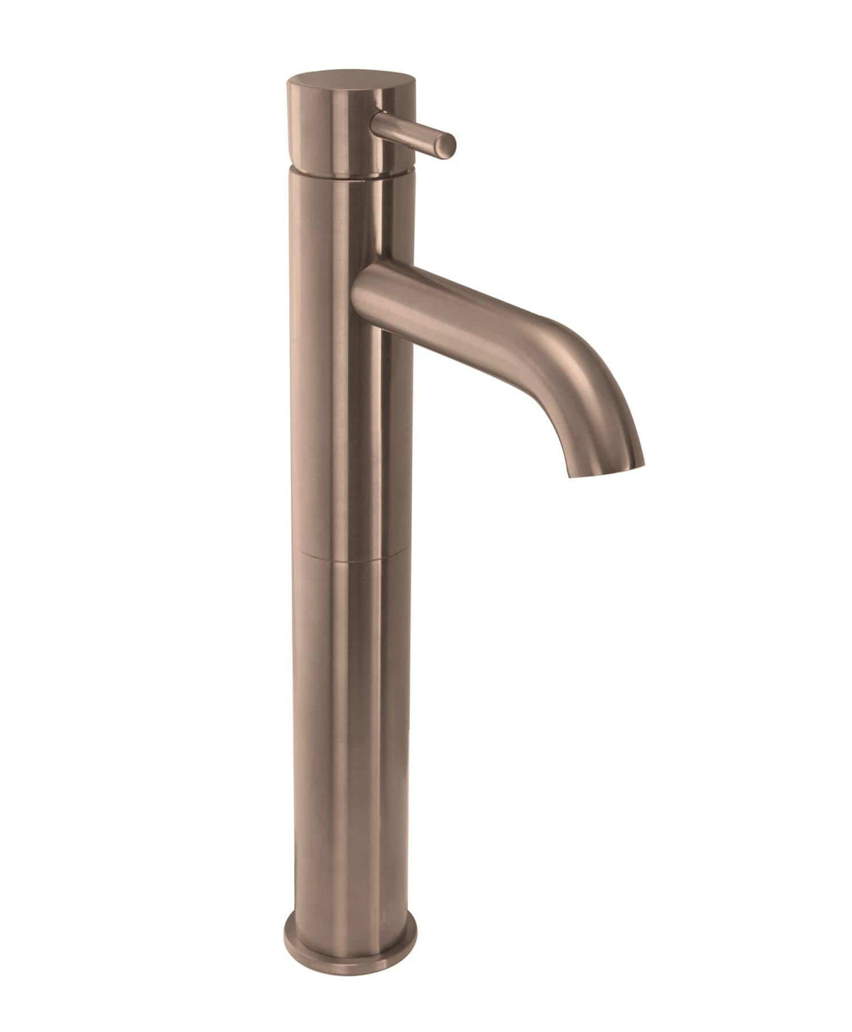 JTP Tall Basin Tap Brushed Bronze JTP VOS Single Lever Tall Basin Mixer Tap
