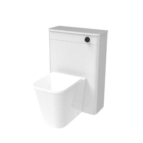Saneux WC Back To Wall Unit Matte White Saneux Hyde WC Unit - 600mm Wide