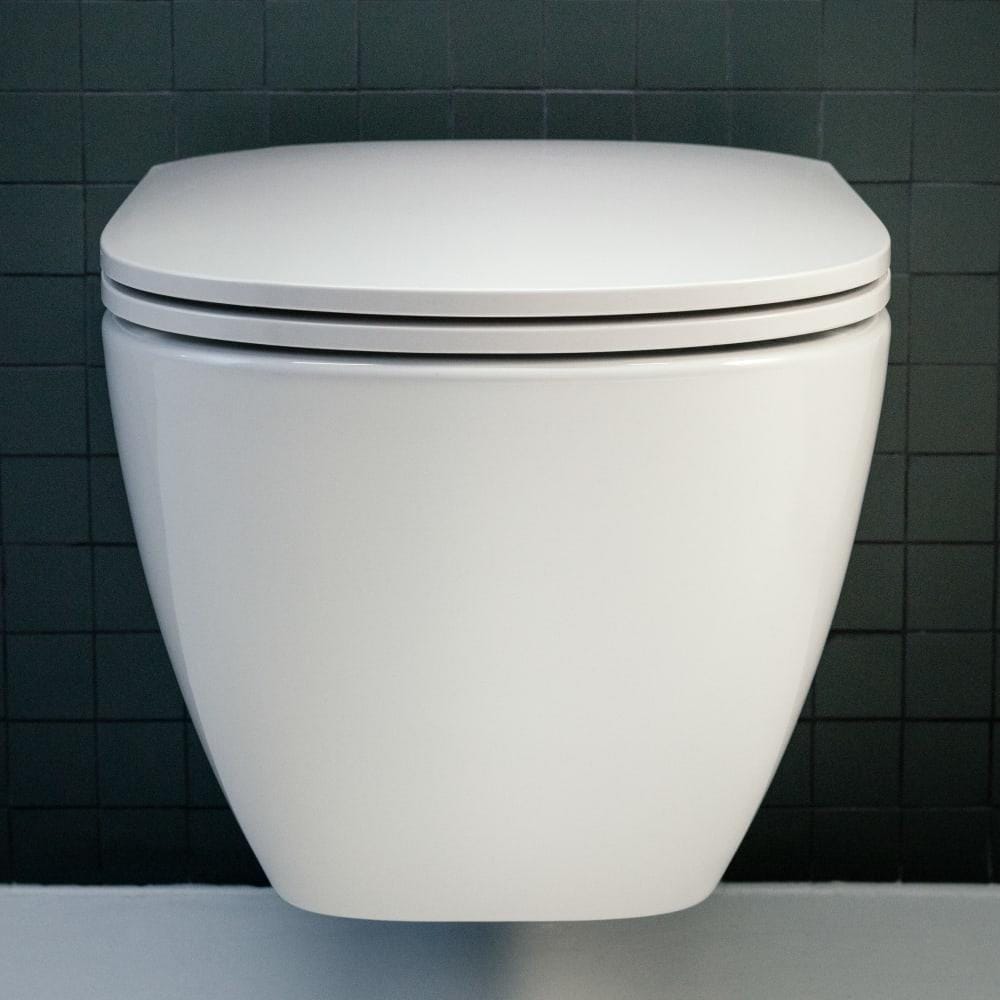 Laufen Lua Slimline Soft Close, Quick Release Toilet Seat