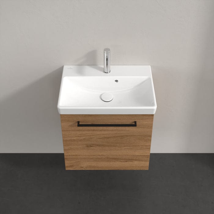 Villeroy & Boch Wall Mounted Vanity Unit Villeroy & Boch Avento Wall Hung Vanity Unit 530mm One Door with Basin