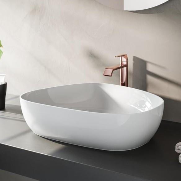 VitrA Tall Basin Tap Soft Copper VitrA Suit Tall Basin Mixer Tap