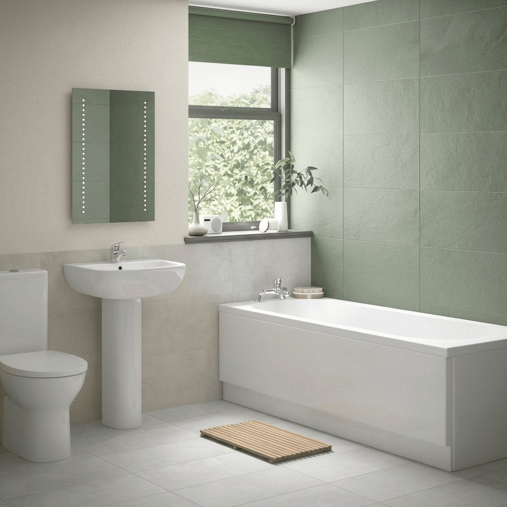 Aquarius Bathrooms Complete Bathroom Suite Aquarius Urbano Complete Bath Suite (with Single Ended 1700mm Bath)