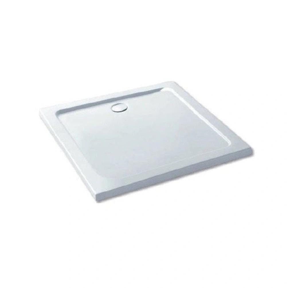 Eastbrook Square Shower Tray Eastbrook Volente Stone Resin 40mm Square Shower Tray