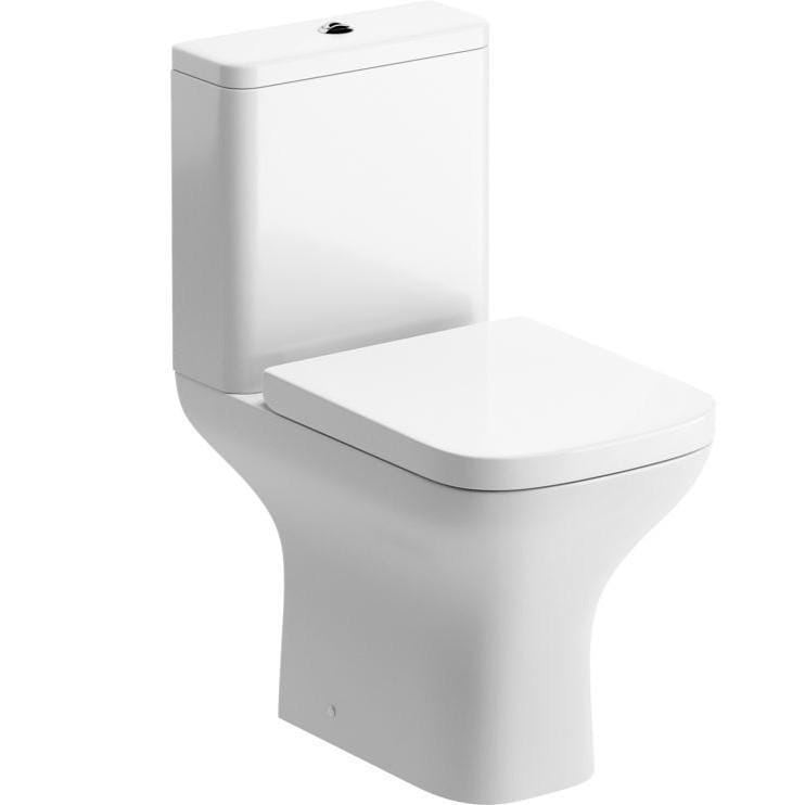 Aquarius Bathrooms Suites Aquarius Sophie 605mm Wall Hung Vanity Unit, Close Coupled Toilet, Tap and Fittings Bundle