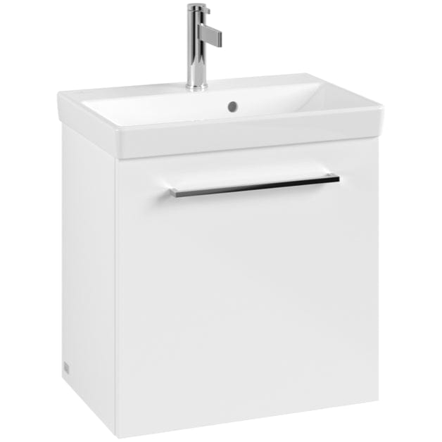 Villeroy & Boch Wall Mounted Vanity Unit Villeroy & Boch Avento Wall Hung Vanity Unit 530mm One Door with Basin