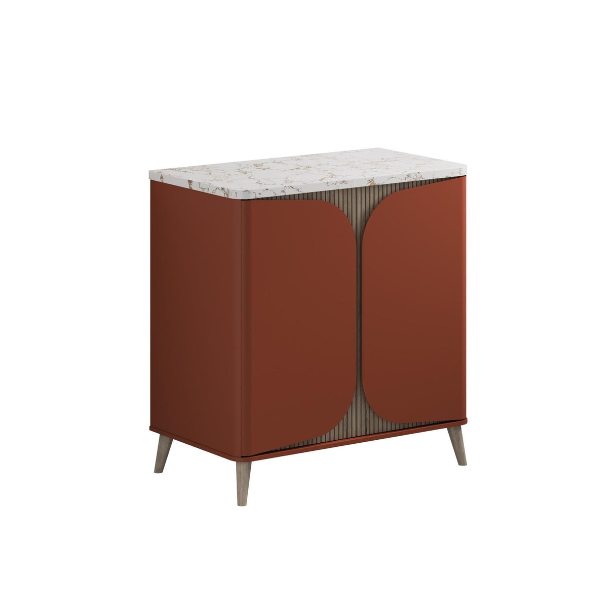 Crosswater Floor Standing Vanity Unit Crosswater Tambour 800mm Floor Standing Two Door Vanity Unit with Basin or Worktop