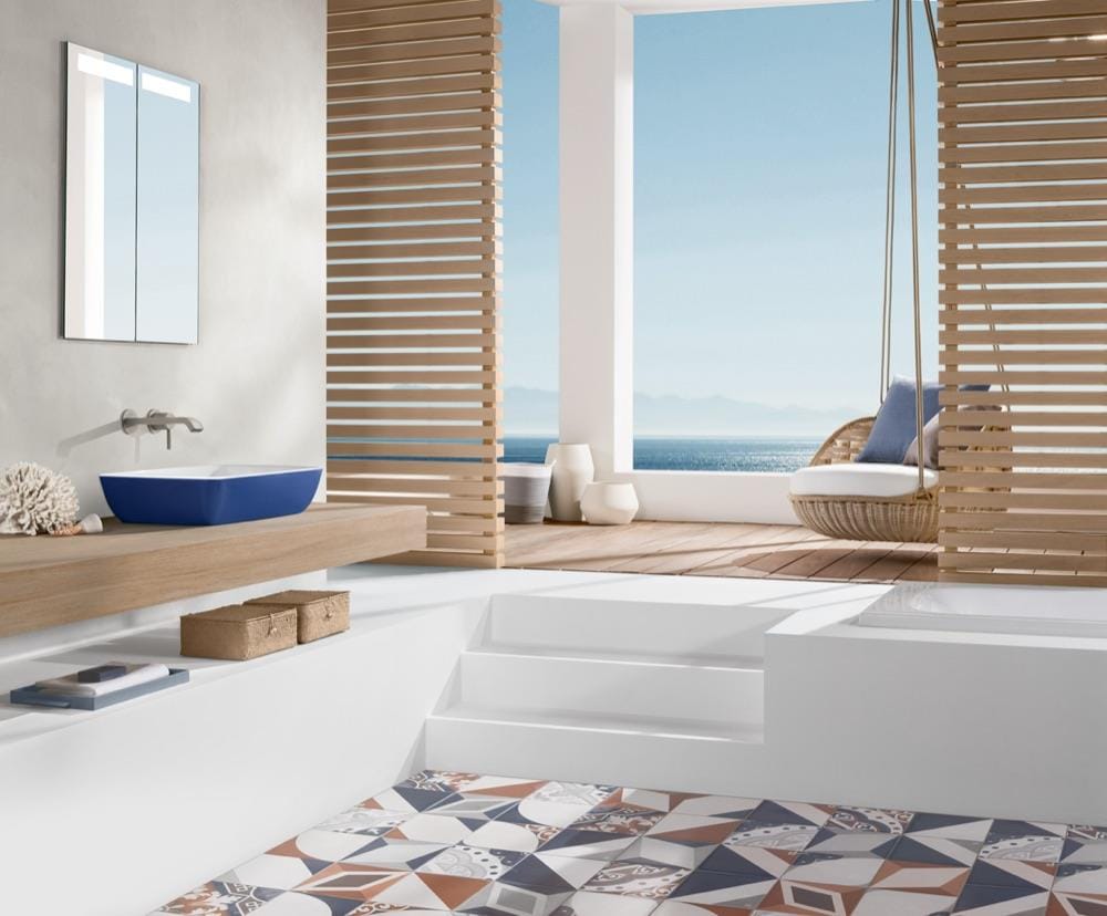 Villeroy & Boch Wall Mounted Basin Tap Villeroy & Boch Dawn Wall Mounted Single-Lever Basin Mixer Tap