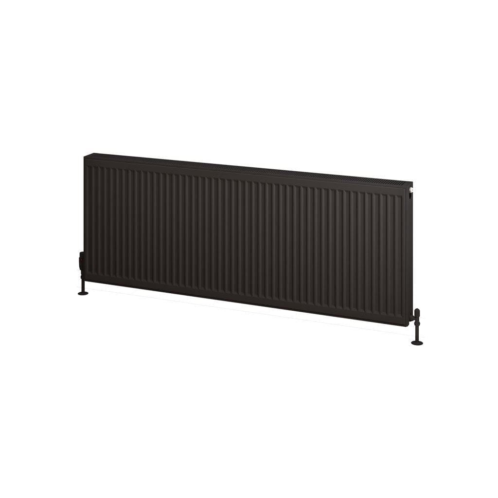 Aquarius Type 22 Aquarius Type 22 Compact Panel Radiator in Matt Black