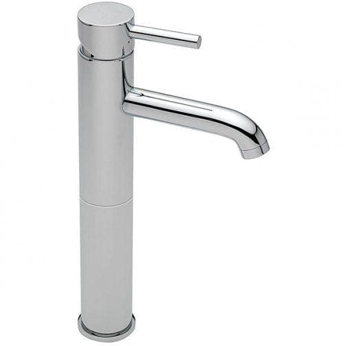 Sagittarius Tall Basin Tap Chrome Sagittarius Ergo Tall Mono Basin Mixer Tap with Sprung Waste