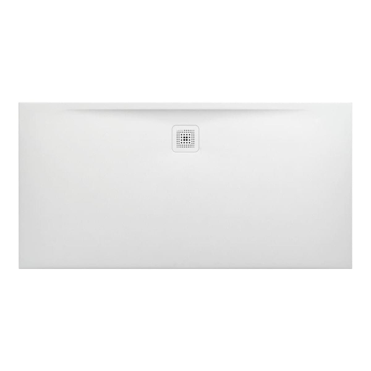 Laufen 1600 x 800mm / Drain on Long Side Laufen Marbond PRO Rectangular Tray with Waste in White