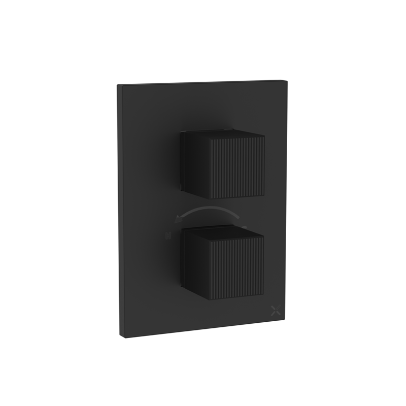 Crosswater Limit Crossbox 3 Outlet Trimset