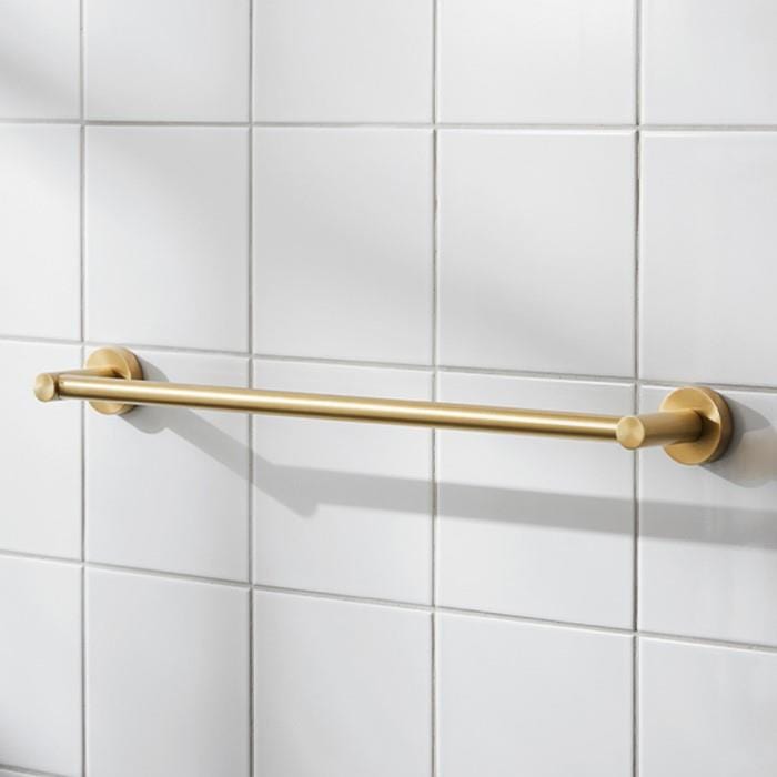 Miller Towel Rails and Rings Brushed Brass / 495mm Miller Bond Towel Rail