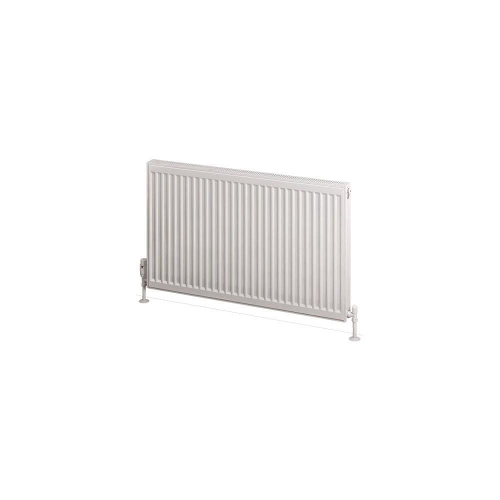Aquarius Type 21 Compact Panel Radiator In Gloss White