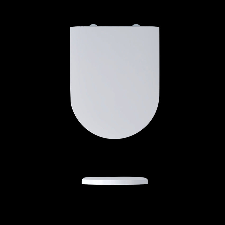 Imex Blade Soft Close Toilet Seat in White