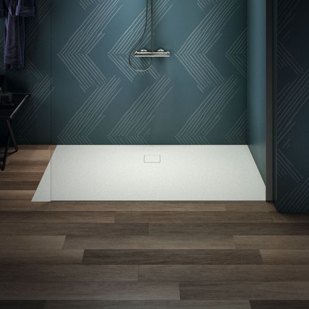 Ideal Standard Rectangle Shower Tray Ideal Standard Ultra Flat EVO 35mm Shower Tray in Silk White with Waste