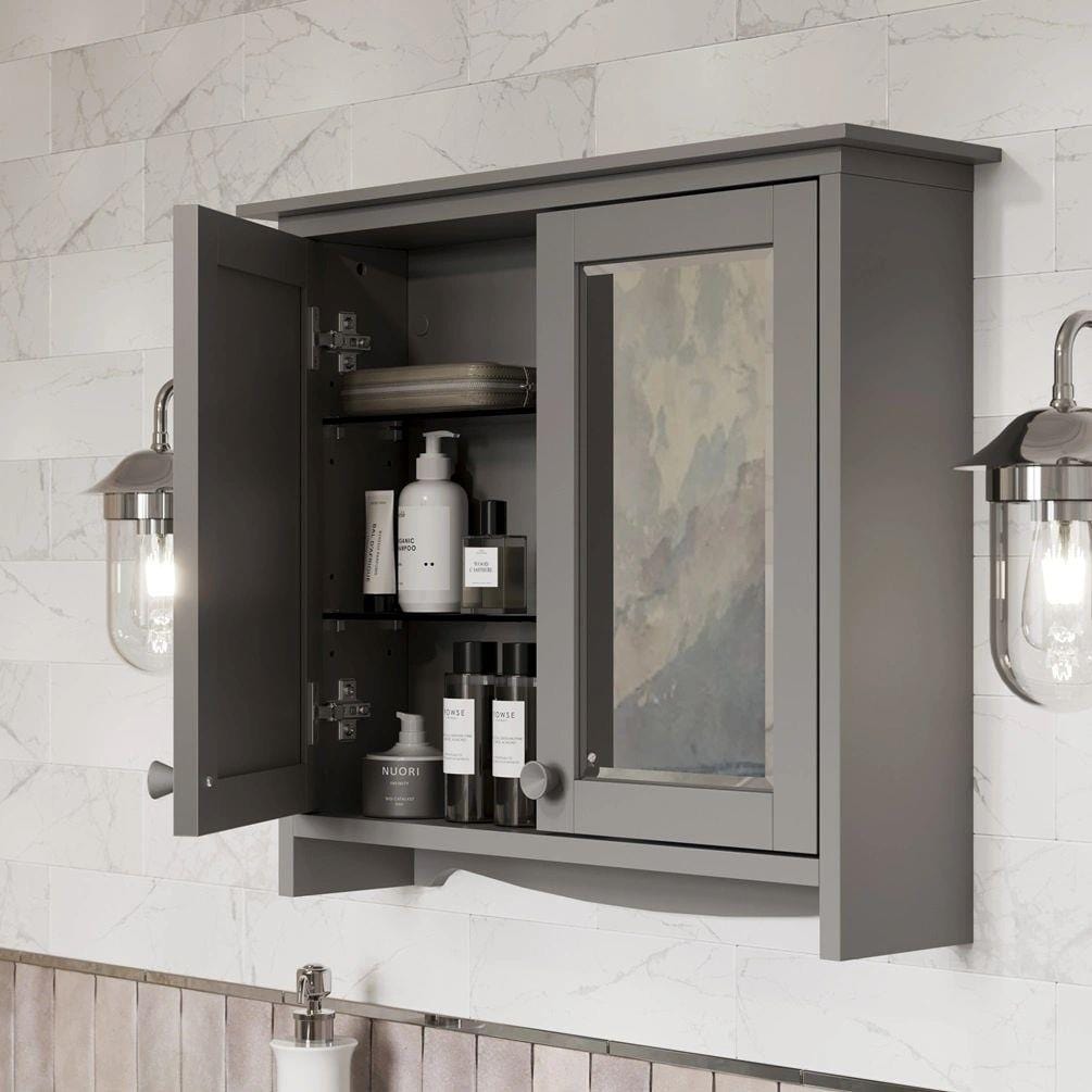 Burlington Mirrored Cabinet Burlington Guild 650mm Mirrored Cabinet