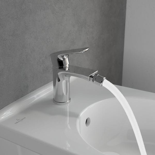 Villeroy & Boch Bidet Tap Villeroy & Boch O.Novo Single Lever Bidet Mixer Tap in Chrome