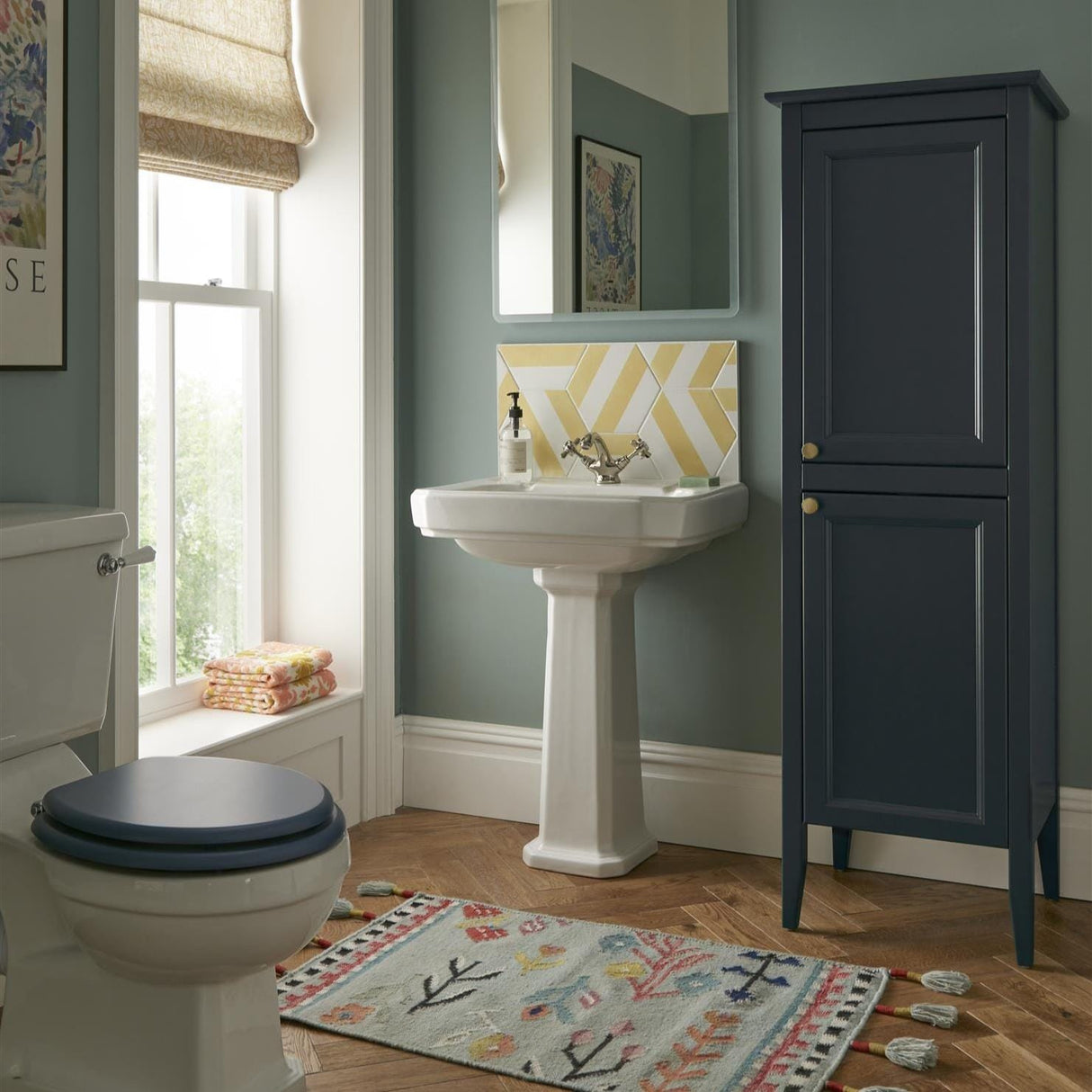 Heritage Storage Unit Heritage Caversham Freestanding Tall Boy