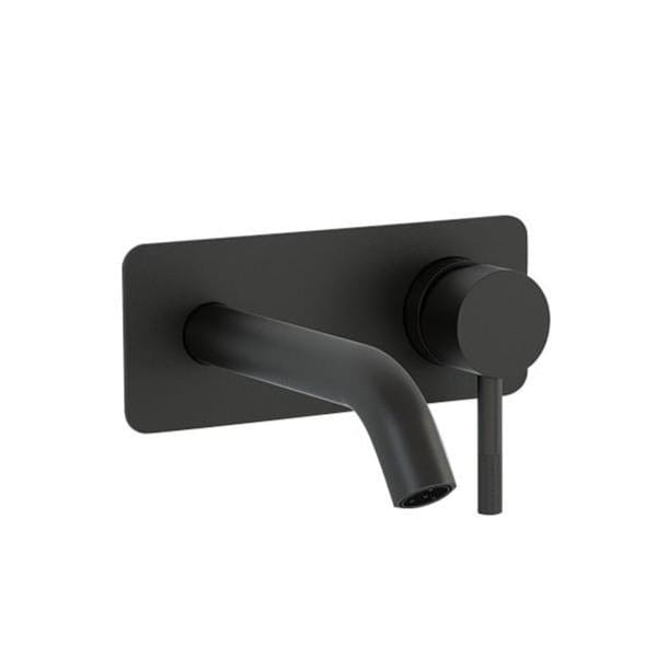 Imex Wall Mounted Basin Tap Imex Ravine 2 Hole Wall Mounted Basin Mixer Tap with Universal Clicker Waste