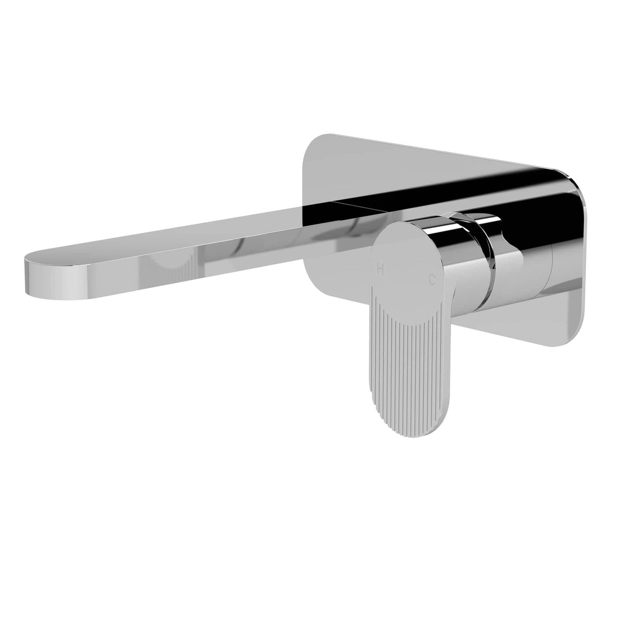 Aquarius Bathrooms Wall Mounted Basin Tap Aquarius Deco 2 Hole Wall Mounted Mono Basin Mixer Tap