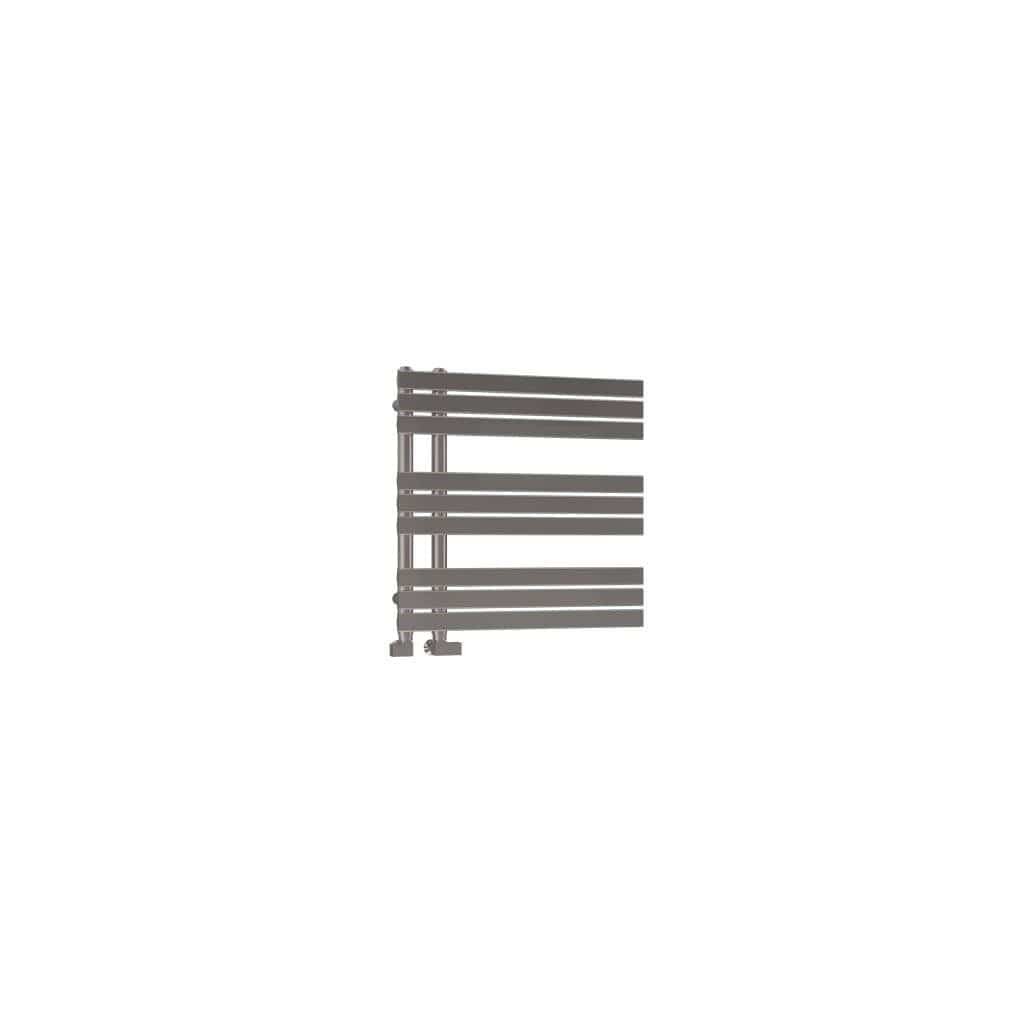 Eastbrook Designer Towel Radiator 600 x 600mm / Central Heating Eastbrook Leonardo Straight Vertical Heated Towel Rail in Chrome
