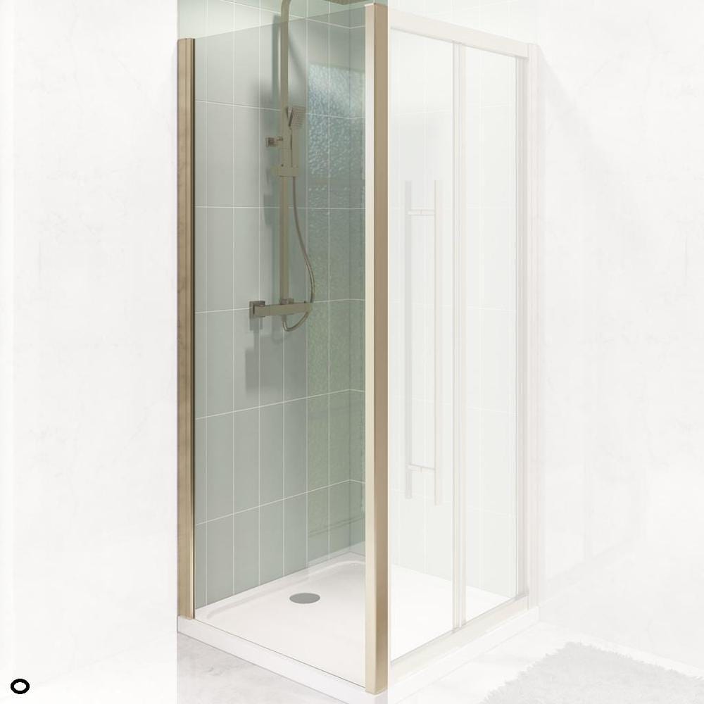 Eastbrook Side Panel Brushed Brass / No / 1000mm Eastbrook Vantage 2000 Side Panel