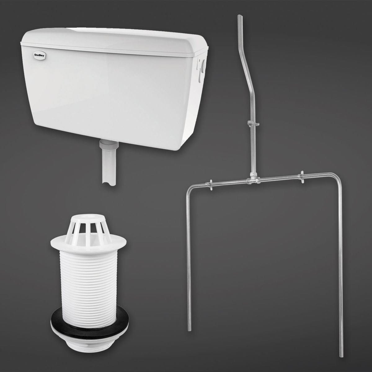 RAK Urinal Concealed / 2 RAK Urinal Auto Cistern Pack including Pipework