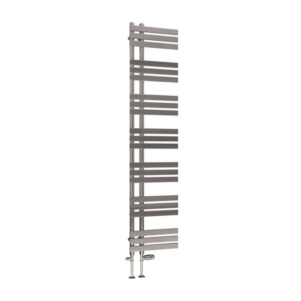Eastbrook Designer Towel Radiator 1800 x 400mm / Electric Only Eastbrook Leonardo Straight Vertical Heated Towel Rail in Chrome