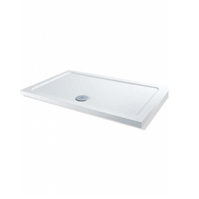 Aquarius Rectangle Shower Tray Aquarius Vital Stone Resin Rectangular Shower Tray