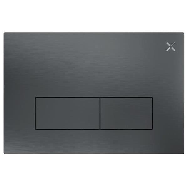 Crosswater Flush Plate Slate Crosswater MPRO Stainless Steel Flush Plate