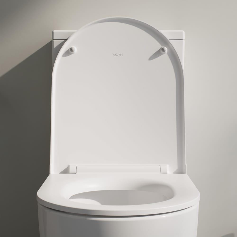 Laufen Toilet Seat Laufen Pro Slimline Soft Close, Quick Release Toilet Seat