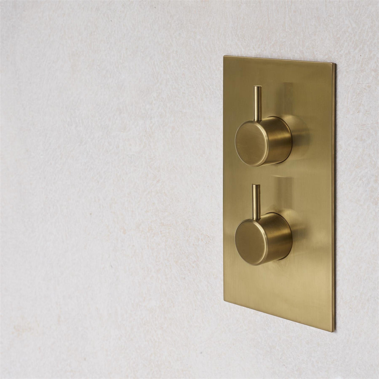 Britton Concealed Shower Valve Britton Hoxton 2.0 1 Outlet, 2 Handle Concealed Thermostatic Shower Valve